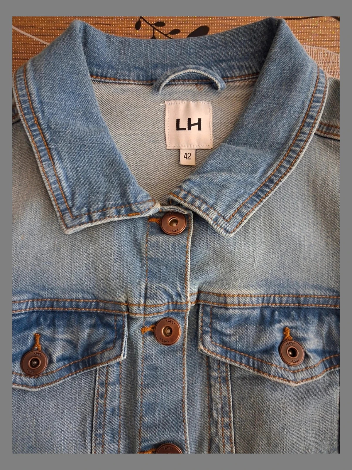 Jean veste en – taille XL / 42 / 14 3