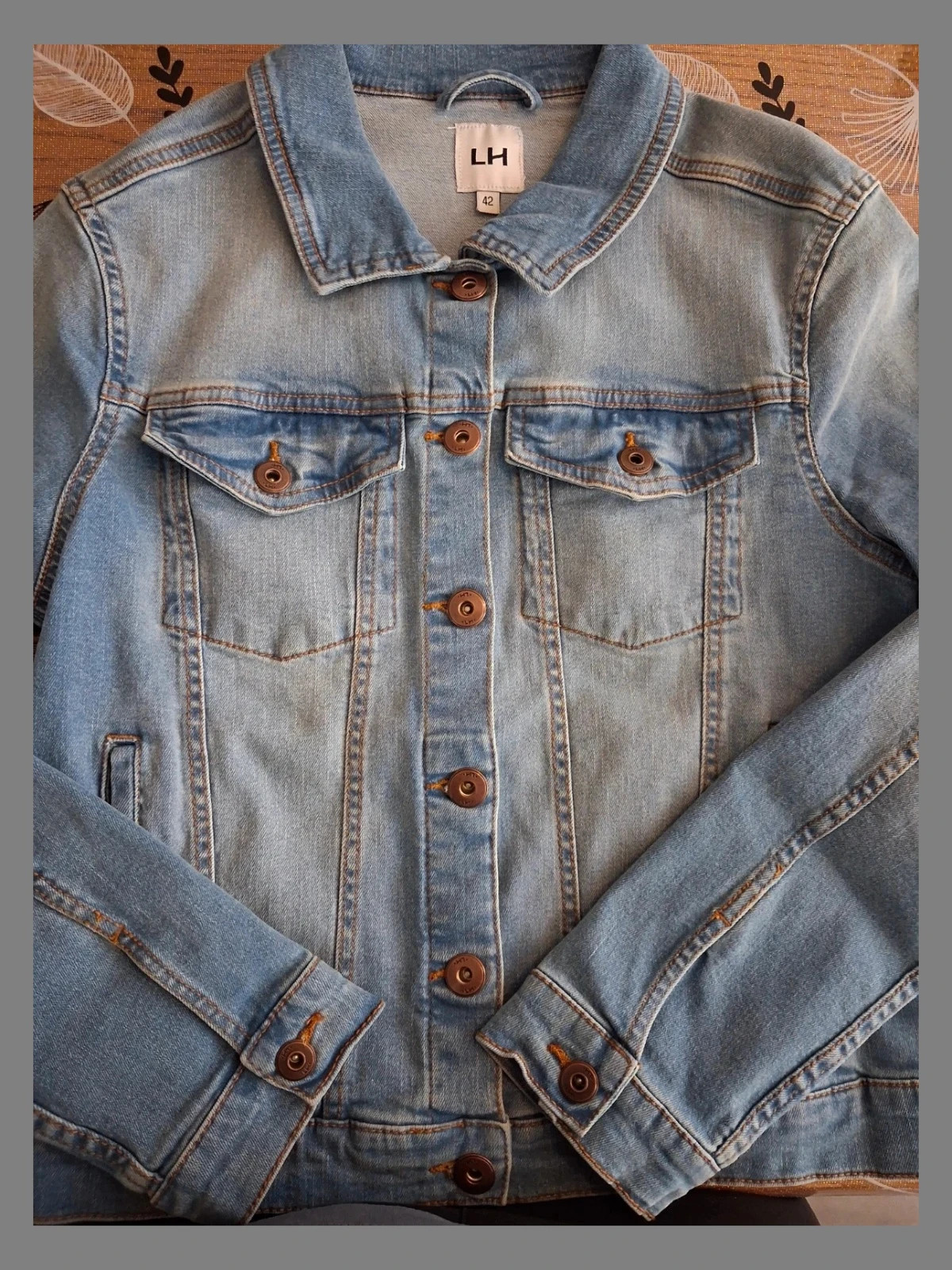 Jean veste en – taille XL / 42 / 14 4