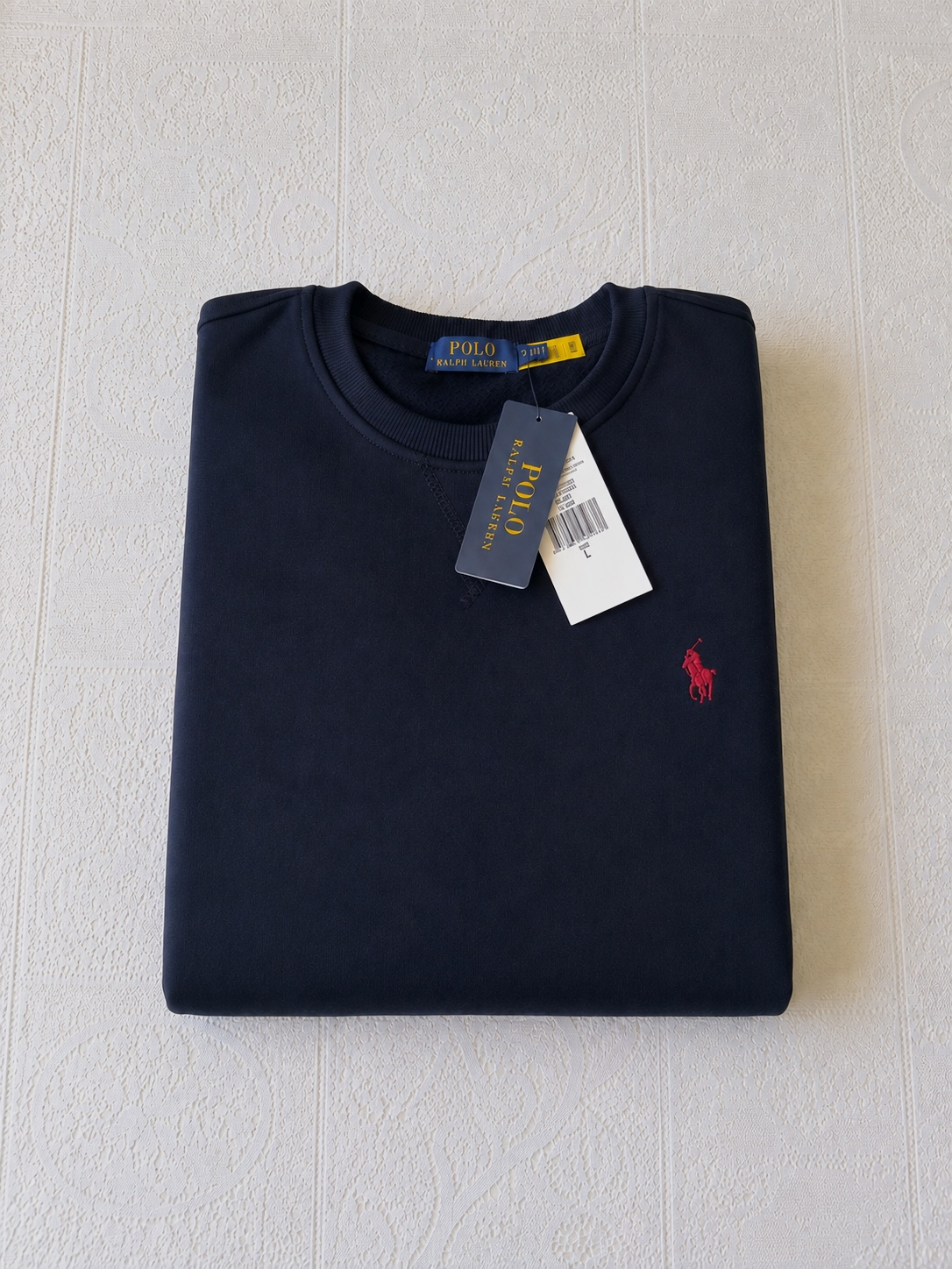 Sweat-shirt Polo Ralph Lauren bleu marine