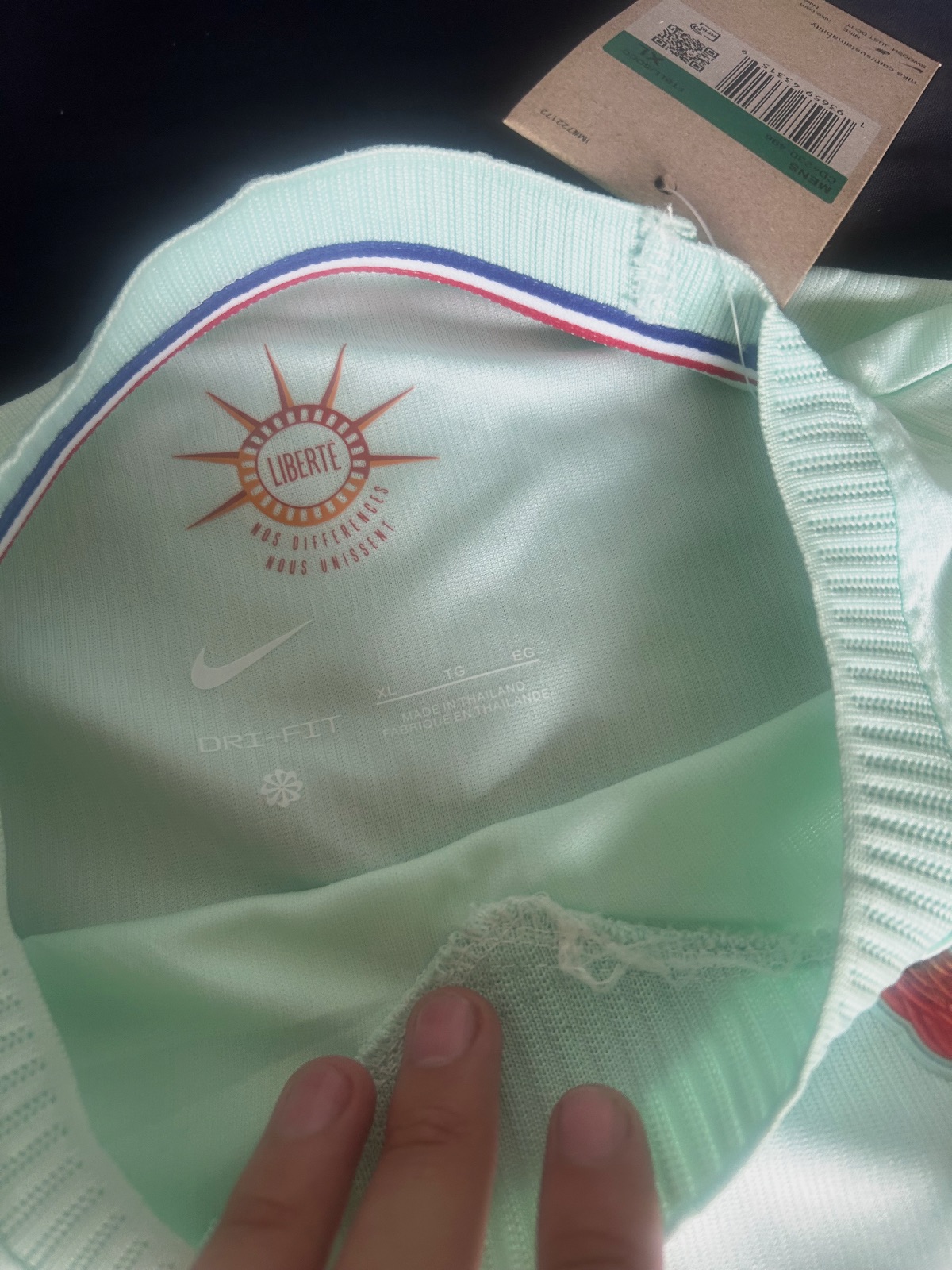 Maillot de football Équipe de France Nike XL neuf avec étiquette – Nike – taille XL 3