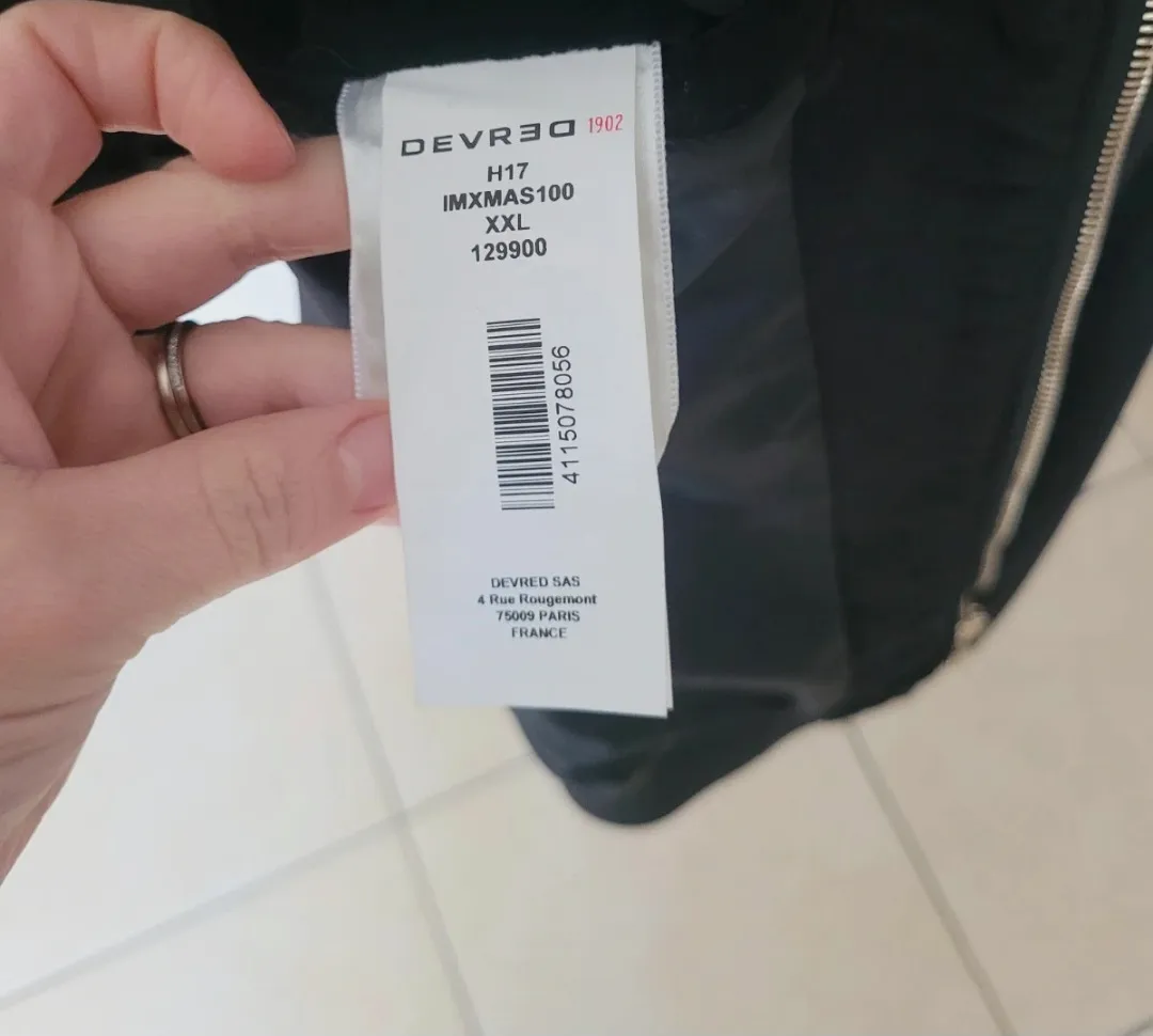 Veste homme Devred neuve – Devred – taille XXL 9