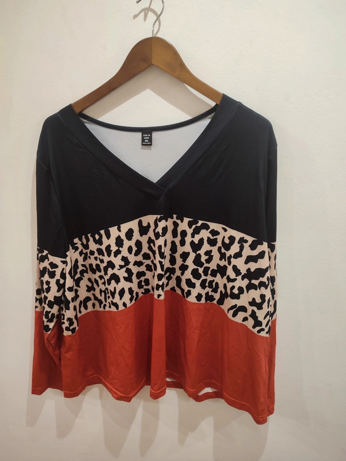 Blusa estampada – Shein Curve – taille 6XL / 52 / 24