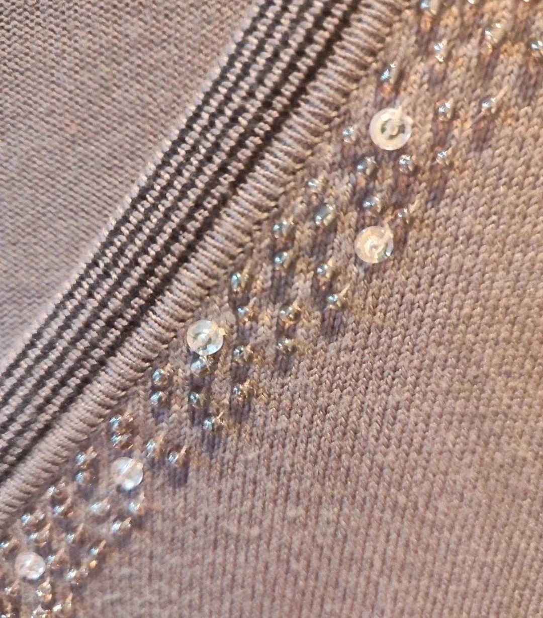 Cárdigan con brillitos – Local – taille 5XL / 50 / 22 4