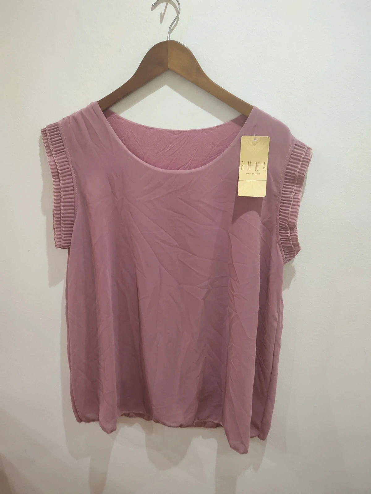 Blusa rosa empolvado – Local – taille 6XL / 52 / 24