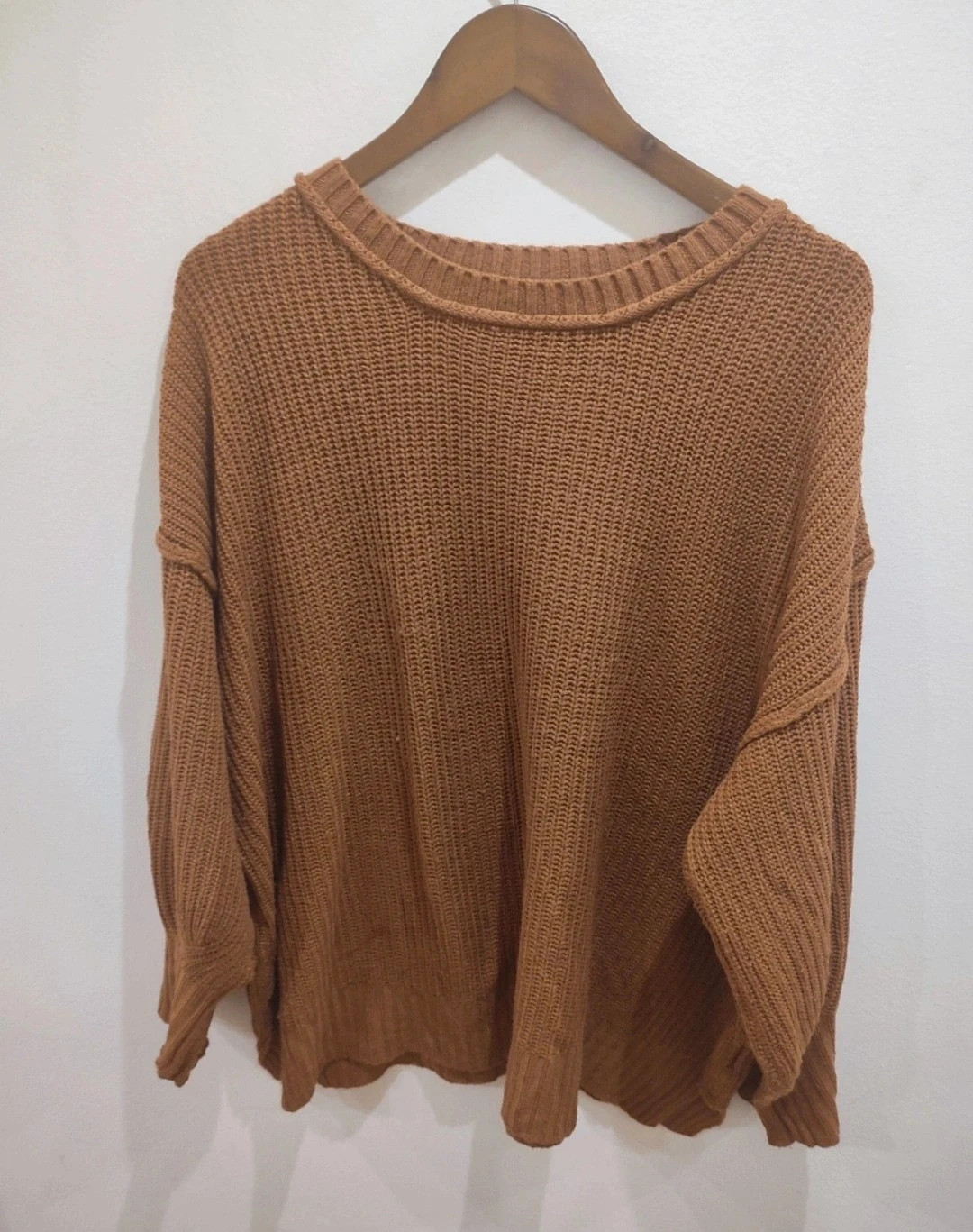 Jersey color marrón – Shein Curve – taille 7XL / 54 / 26