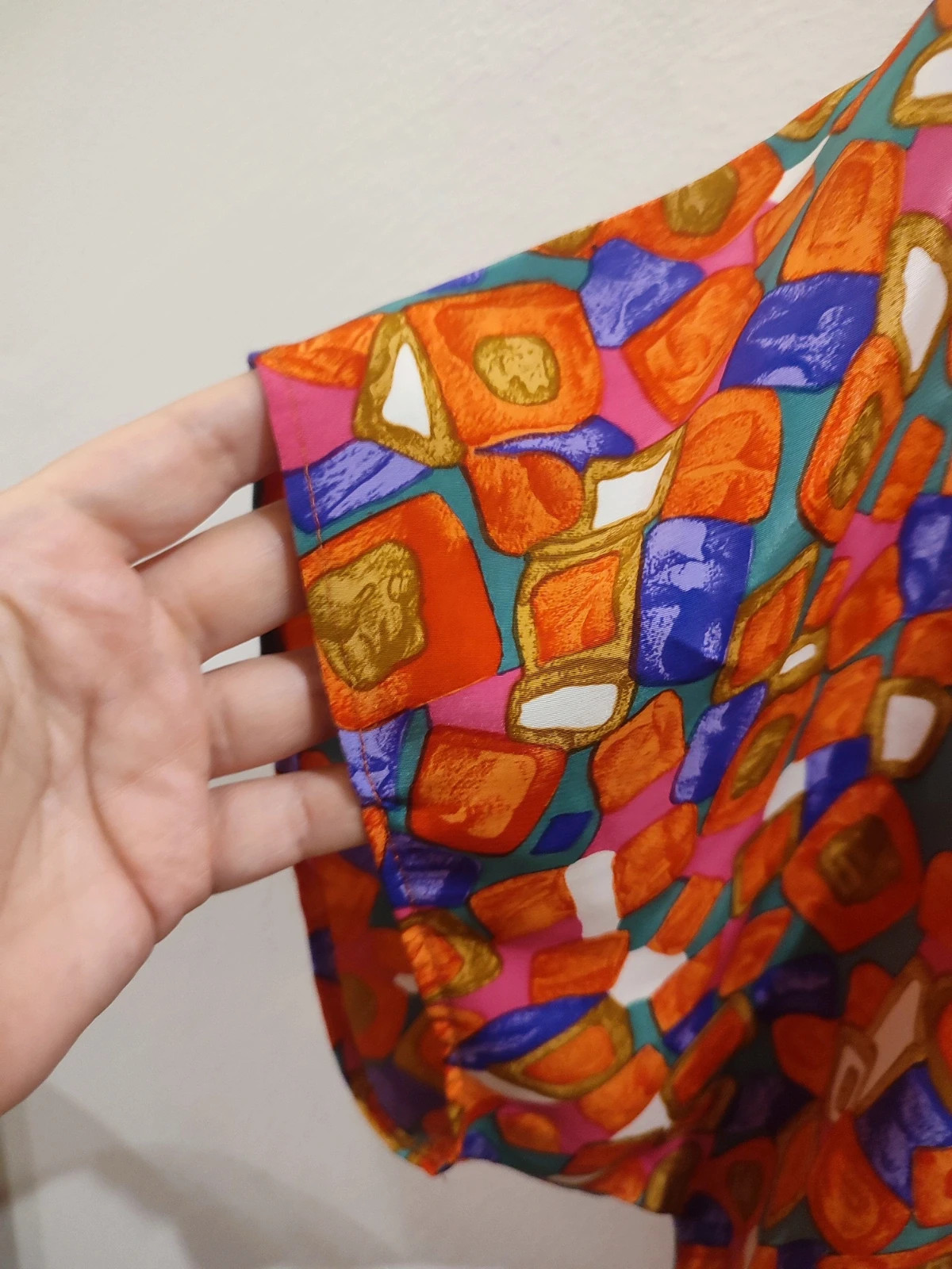 Blusa fluida – Hecho a Mano – taille 5XL / 50 / 22 4