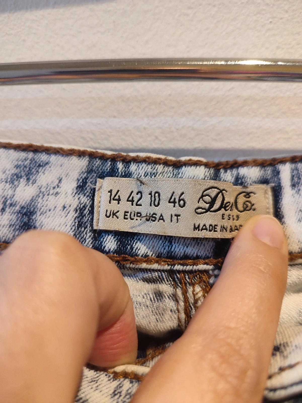 Tejano deslavado – Primark – taille XL / 42 / 14 2