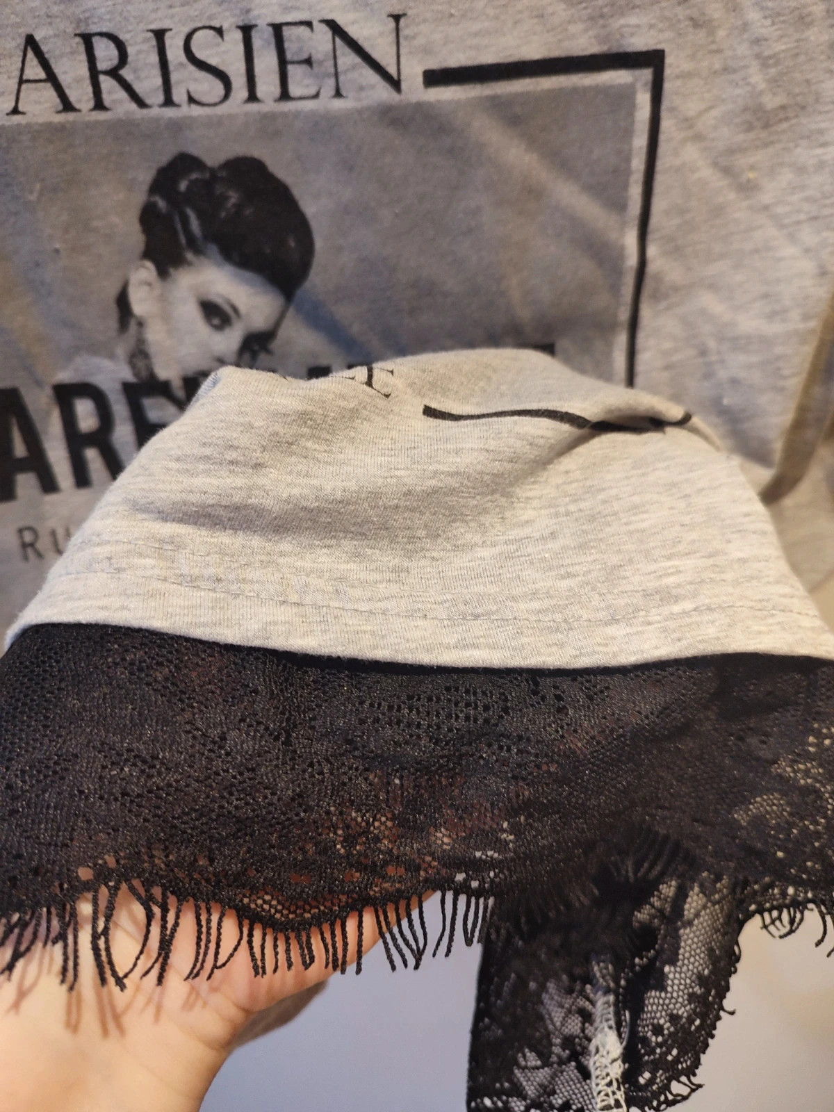 Camiseta con encaje – Atmosphere – taille XXL / 44 / 16 5