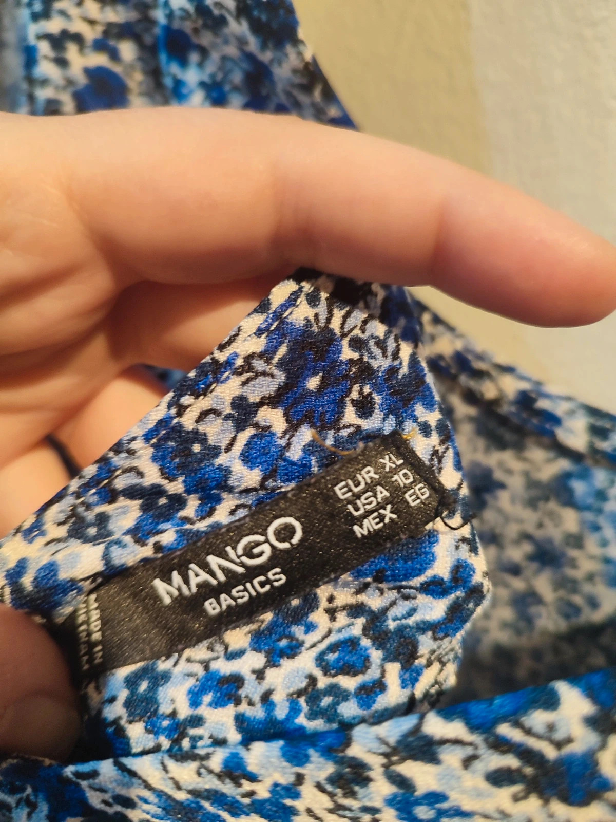 Vestido de verano – Mango – taille XL / 42 / 14 5