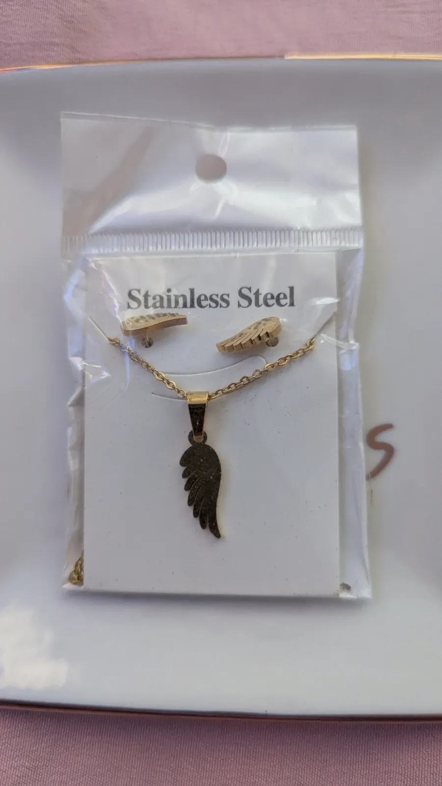 Wings necklace set – None – taille Taille unique 3