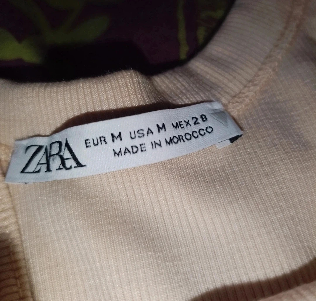 Zara Ribbed Asymmetrical Bodysuit - Size M – Zara – taille M / 38 / 10 2