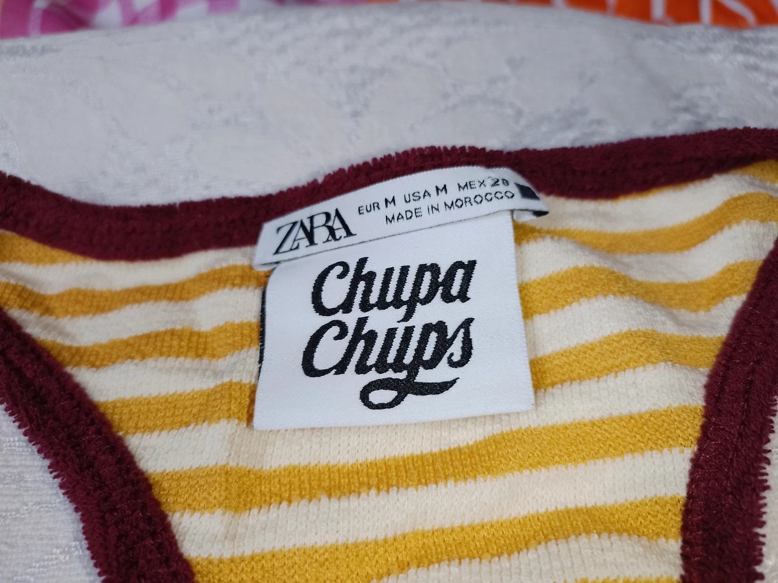 Zara x Chupa Chups striped tank top size M – Zara – taille M / 38 / 10 3