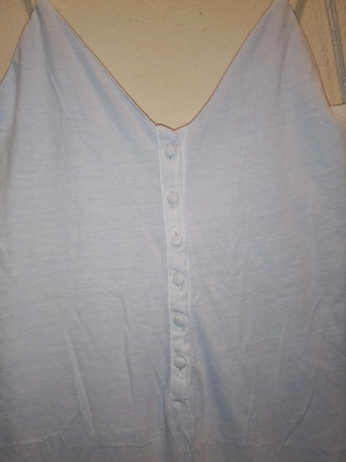 Zara Light Blue Button-Front Long Jumpsuit Size S – Zara – taille S / 36 / 8 2