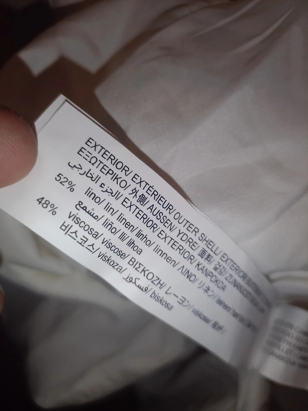 Stradivarius White Linen Blend Open Back Mini Dress Size XS – Stradivarius – taille XS / 34 / 6 5