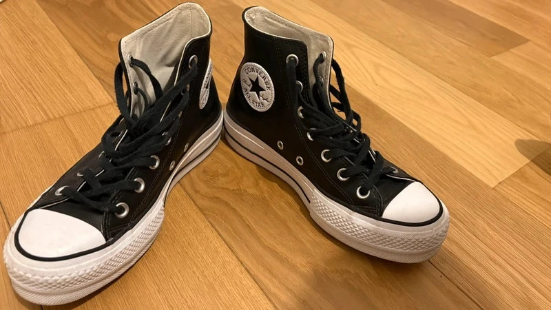 Converse Chuck Taylor All Star Lift Cuir Noir T37 (561675C) – Converse – taille 37 4