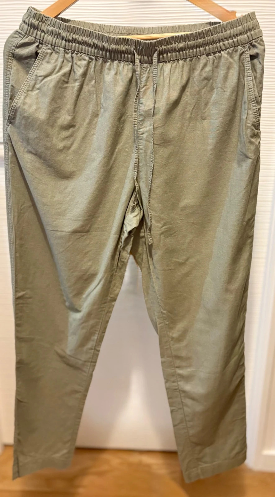Pantalon coton-lin