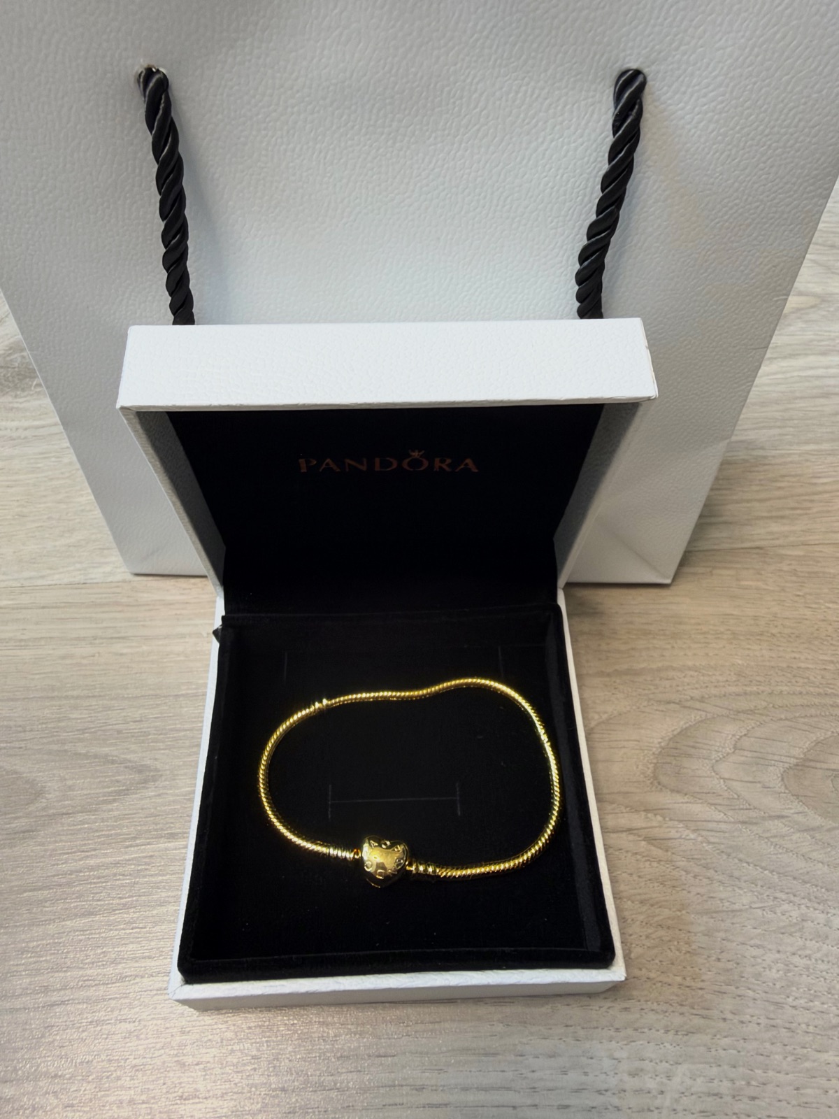 bracelet pandora moments cœur doré – pandora 2