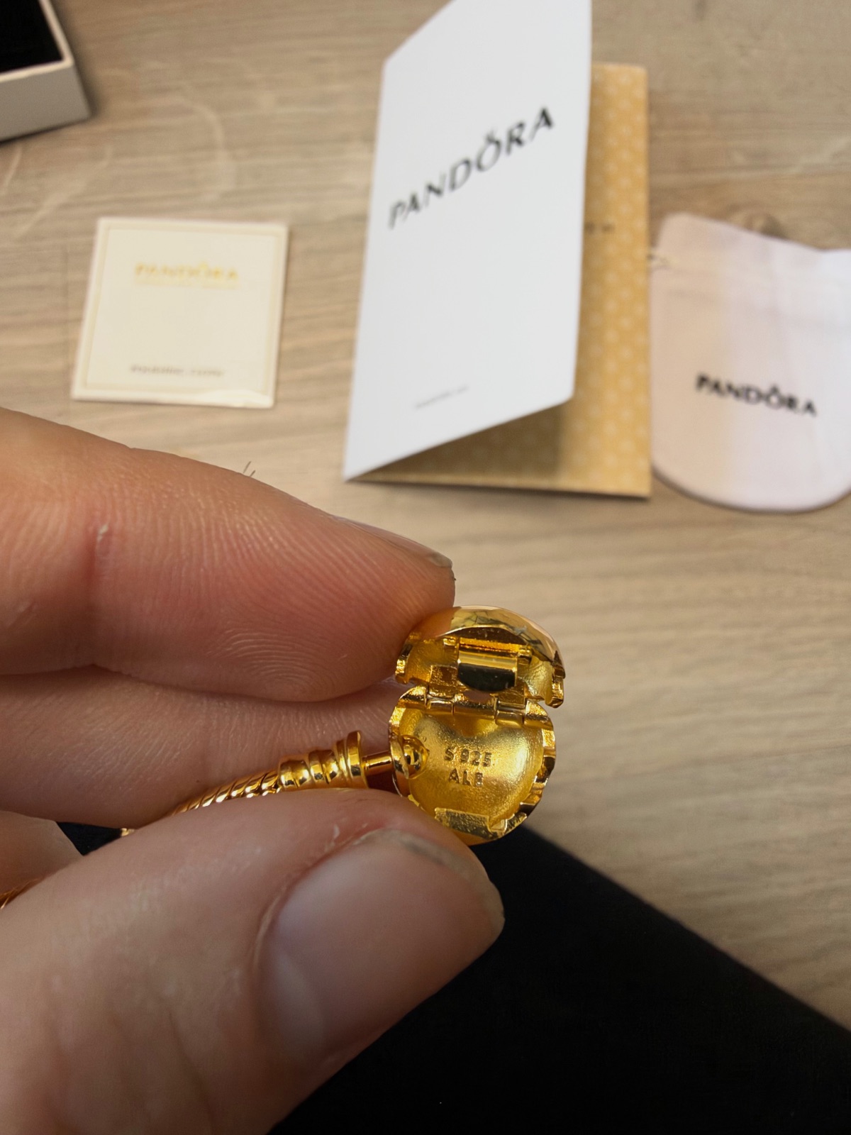 bracelet pandora moments cœur doré – pandora 4