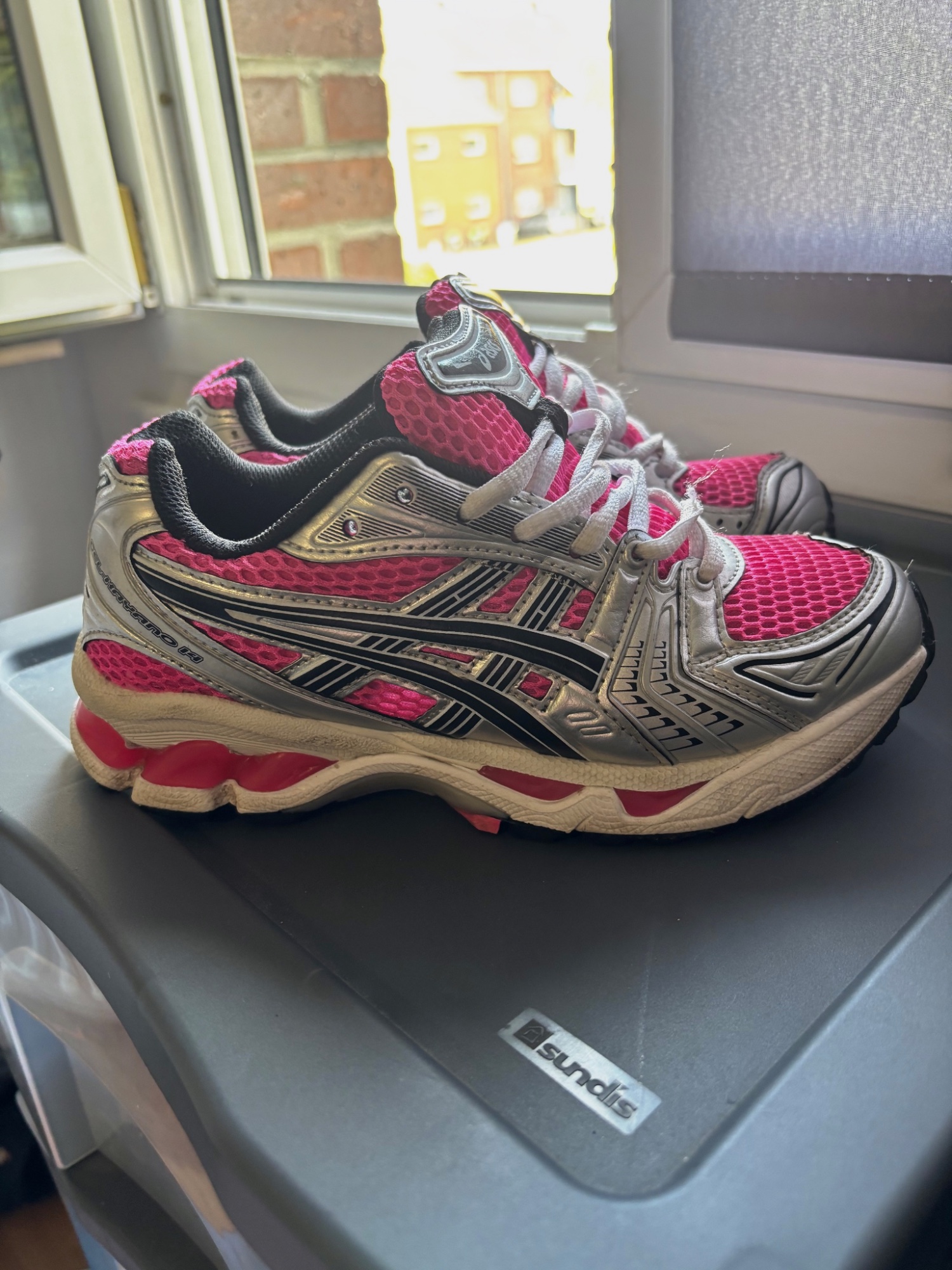 asics kayano rose
