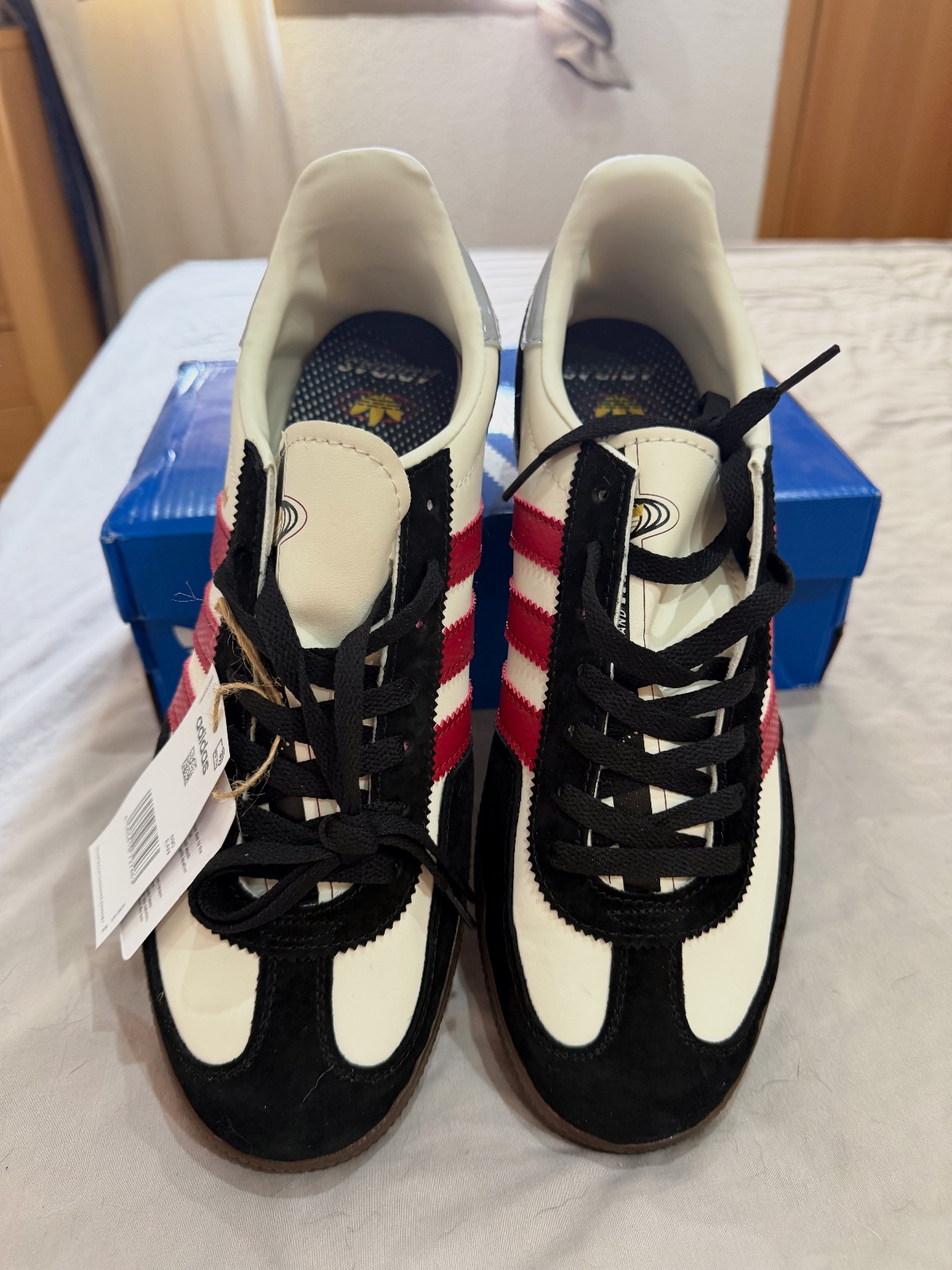 Zapatillas Adidas Spezial Blancas y Rojas – Adidas – taille EU 45 3