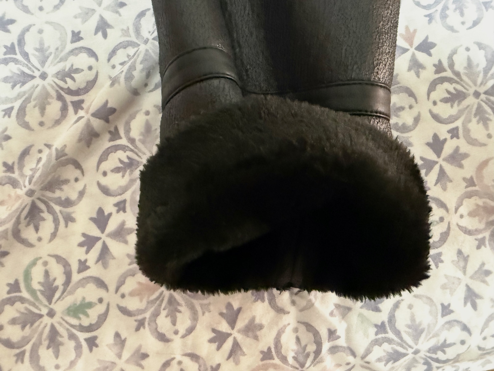 Chaqueta de doble cara de piel sintética negra Primark – Primark – taille L 5