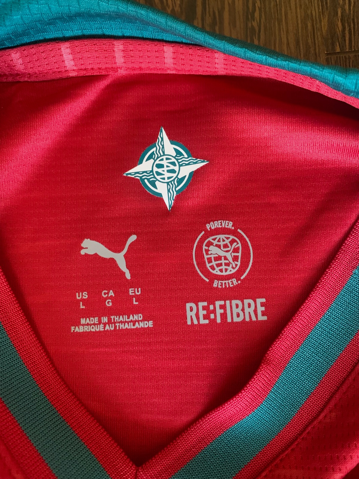 Camisola de Futebol Puma Portugal – Fila – taille L 4