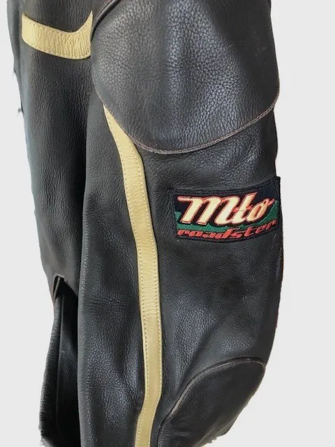 Blouson de moto Vintage MTO ROADSTER en cuir taille 58 (XL) – MTO Roadster – taille XL 4