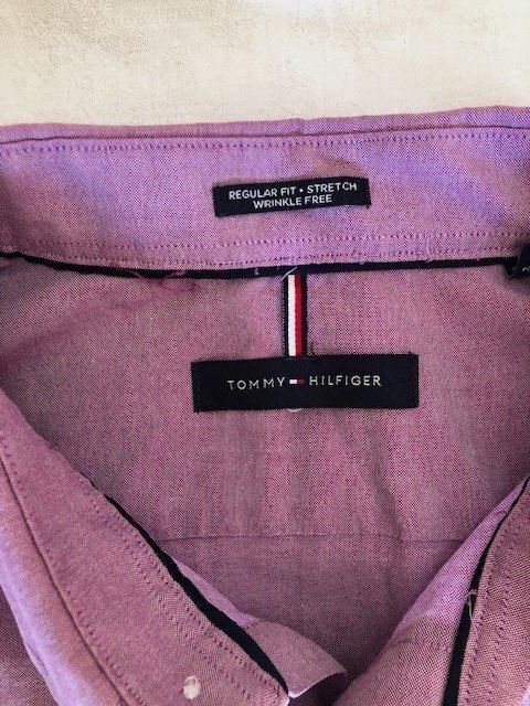 Chemise manches longues TOMMY HILFIGER taille L Lila Homme – Tommy Hilfiger – taille L 5