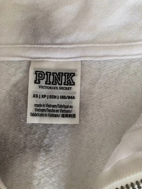 Sweat fermeture éclair PINK taille XS Femme – Pink – taille XS 4