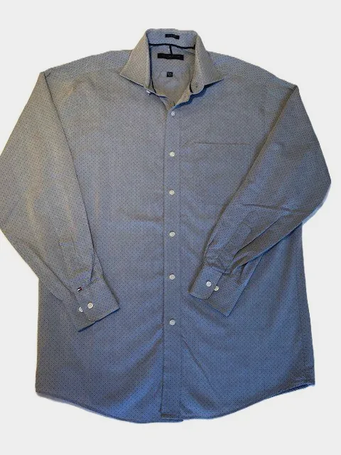 Chemise manches longues TOMMY HILFIGER taille M Lavande Homme – Tommy Hilfiger – taille M 4
