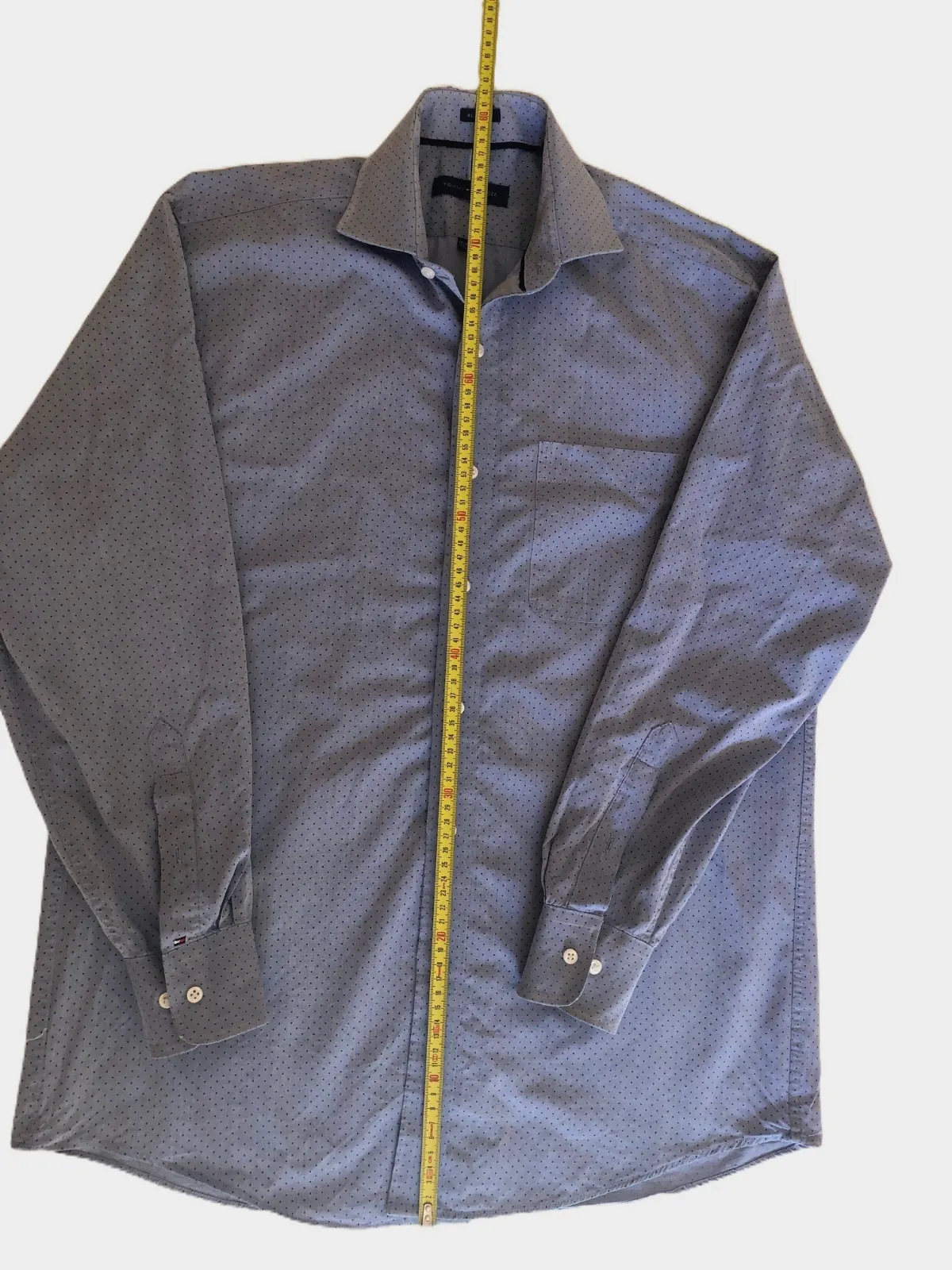Chemise manches longues TOMMY HILFIGER taille M Lavande Homme – Tommy Hilfiger – taille M 8