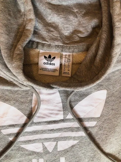 Sweat à capuche ADIDAS taille XS Gris Unisexe – Adidas – taille XS 3