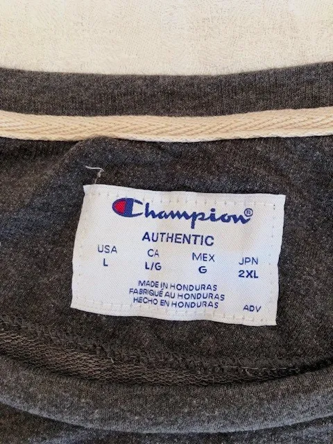 Pull CHAMPION taille L Anthracite Homme – Champion – taille L 4