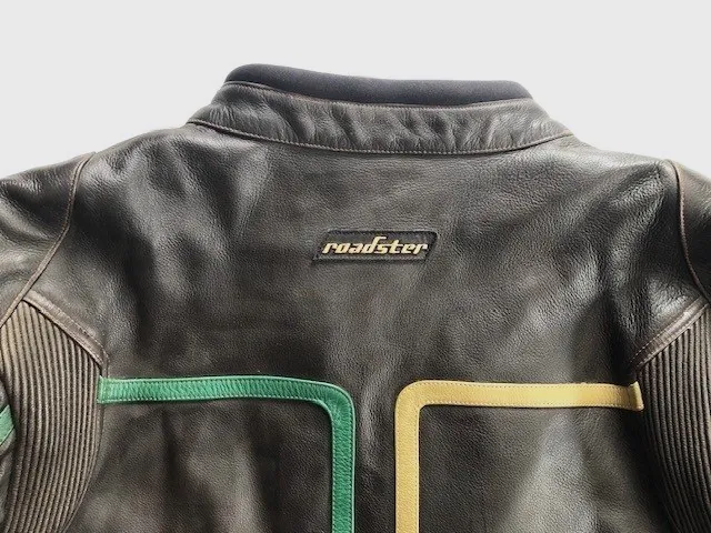 Blouson de moto Vintage MTO ROADSTER en cuir taille 58 (XL) – MTO Roadster – taille XL 5