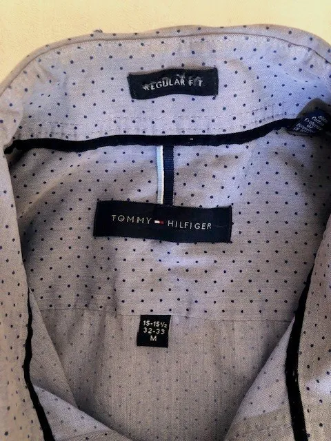 Chemise manches longues TOMMY HILFIGER taille M Lavande Homme – Tommy Hilfiger – taille M 5