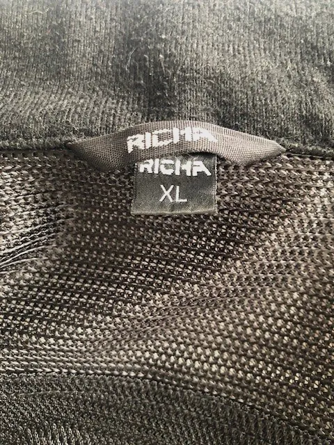 Veste de moto RICHA taille XL Noire et grise Homme – Richa – taille XL 3