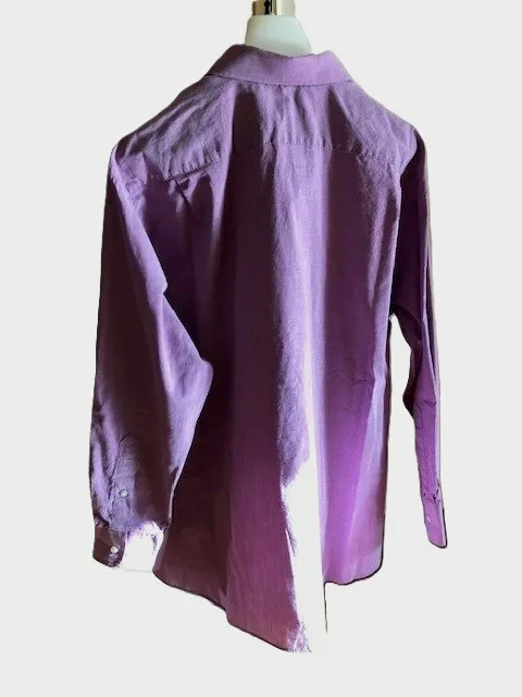 Chemise manches longues TOMMY HILFIGER taille L Lila Homme – Tommy Hilfiger – taille L 3