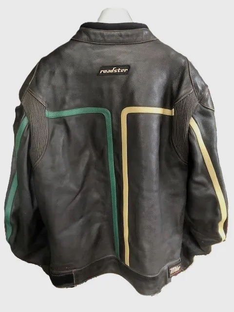 Blouson de moto Vintage MTO ROADSTER en cuir taille 58 (XL) – MTO Roadster – taille XL 2