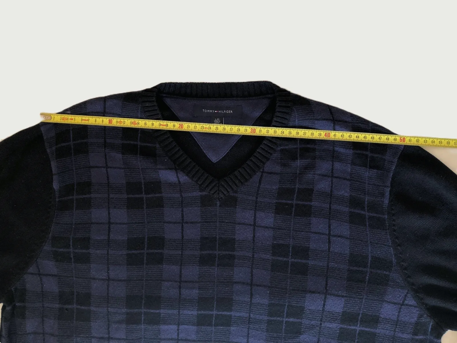 Pull TOMMY HILFIGER taille L Bleu Homme – Tommy Hilfiger – taille L 2