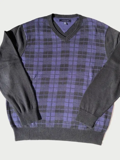 Pull TOMMY HILFIGER taille L Bleu Homme – Tommy Hilfiger – taille L 4