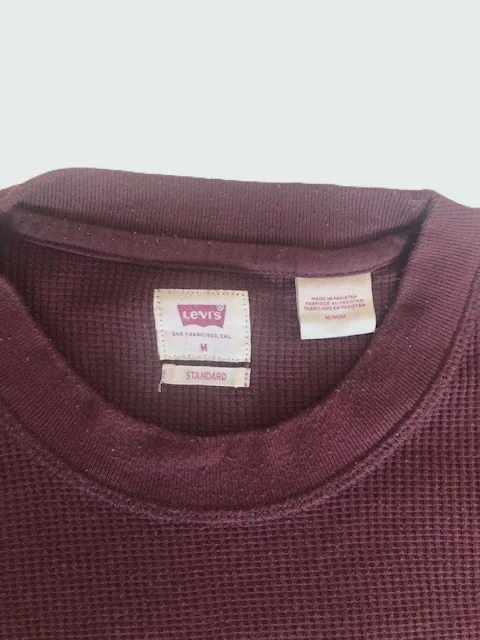 Pull LEVI'S taille M Bordeaux Homme – Levi's – taille M 5