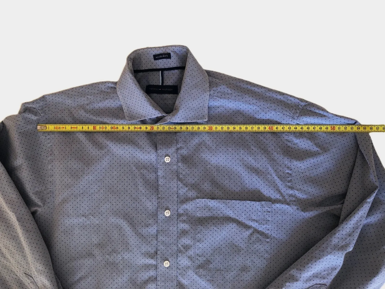 Chemise manches longues TOMMY HILFIGER taille M Lavande Homme – Tommy Hilfiger – taille M 9