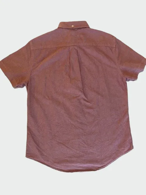 Chemise manches courtes TOMMY HILFIGER taille L Rose Homme – Tommy Hilfiger – taille L 4