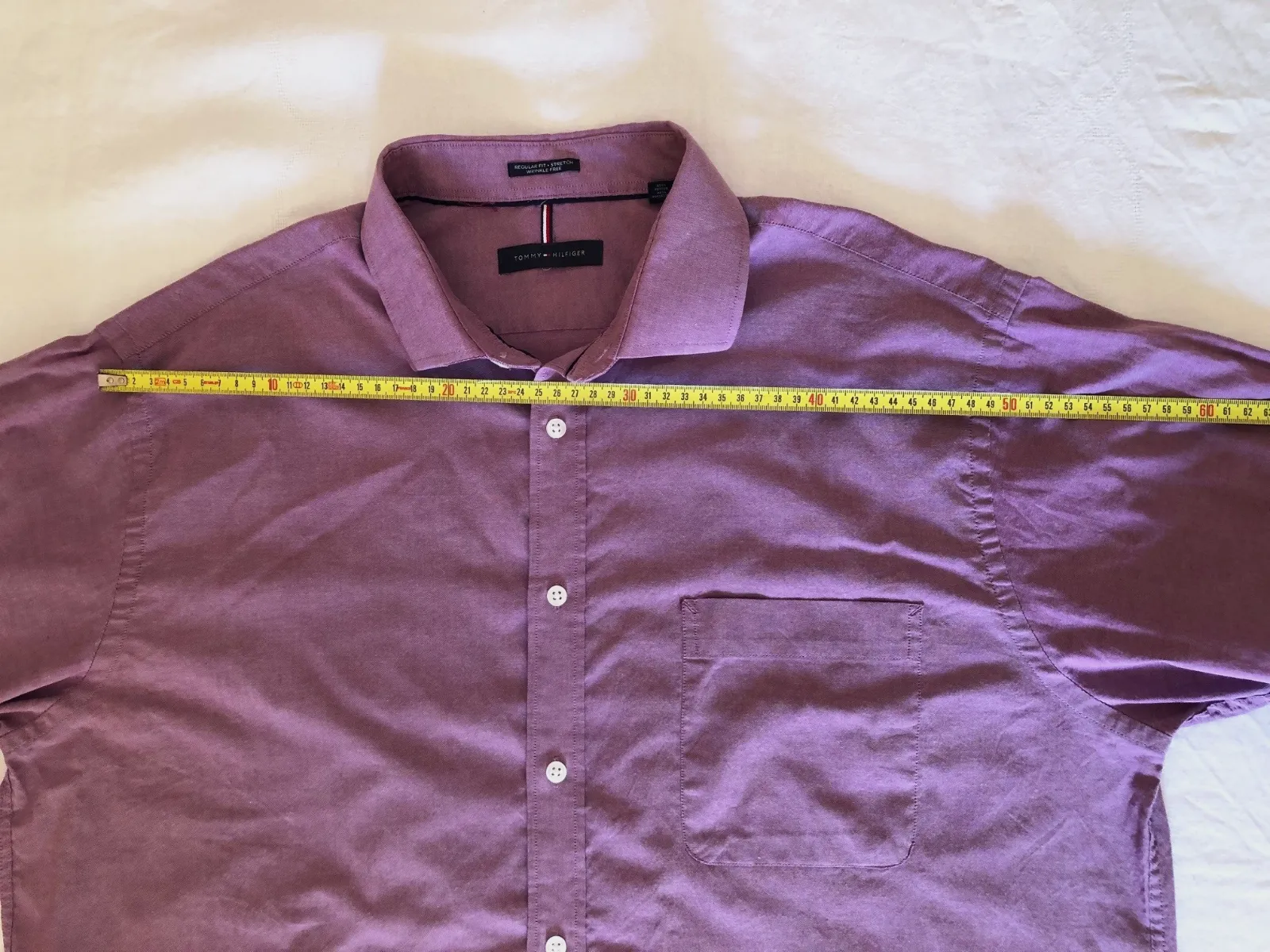 Chemise manches longues TOMMY HILFIGER taille L Lila Homme – Tommy Hilfiger – taille L 9