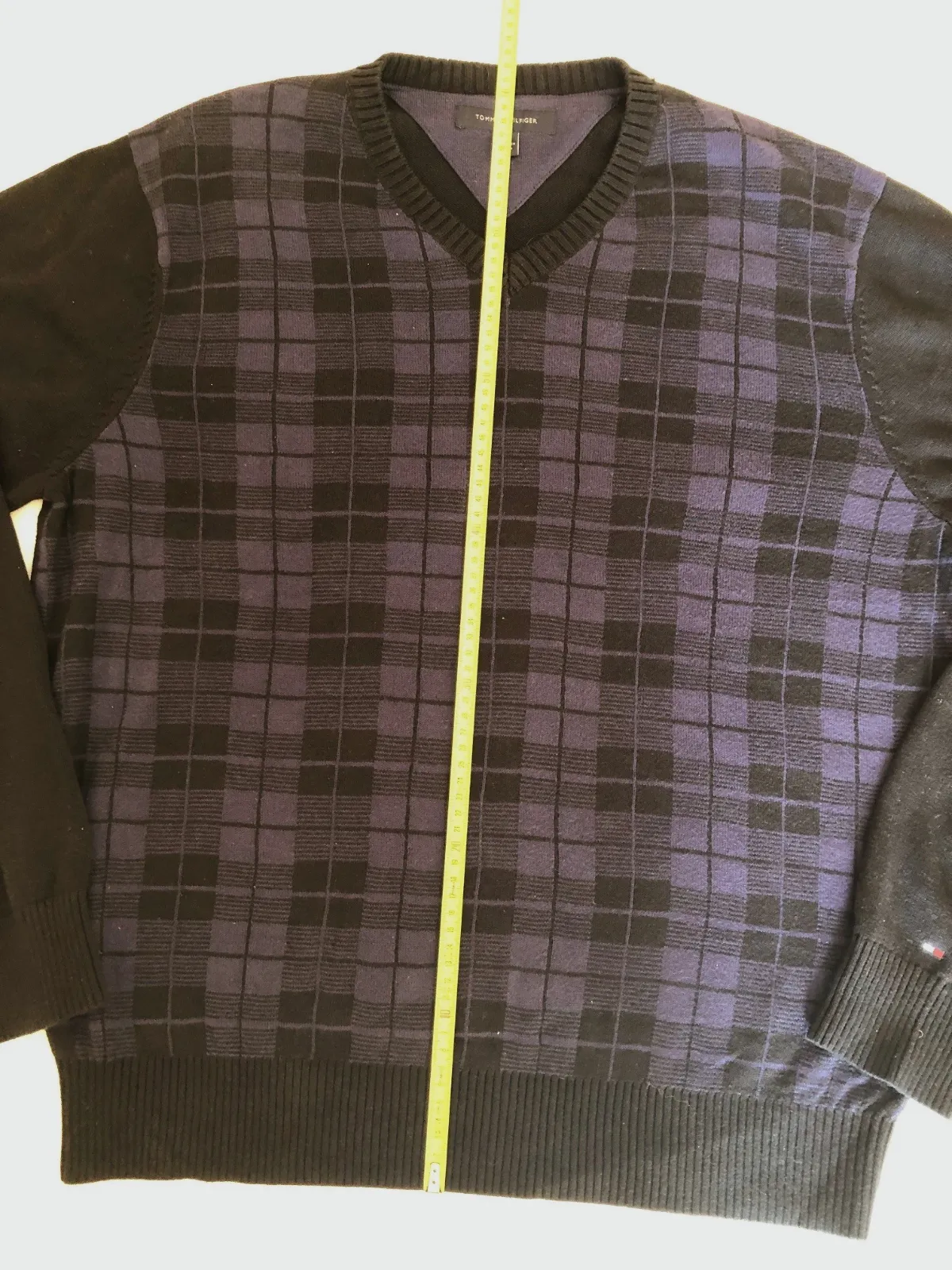 Pull TOMMY HILFIGER taille L Bleu Homme – Tommy Hilfiger – taille L 8