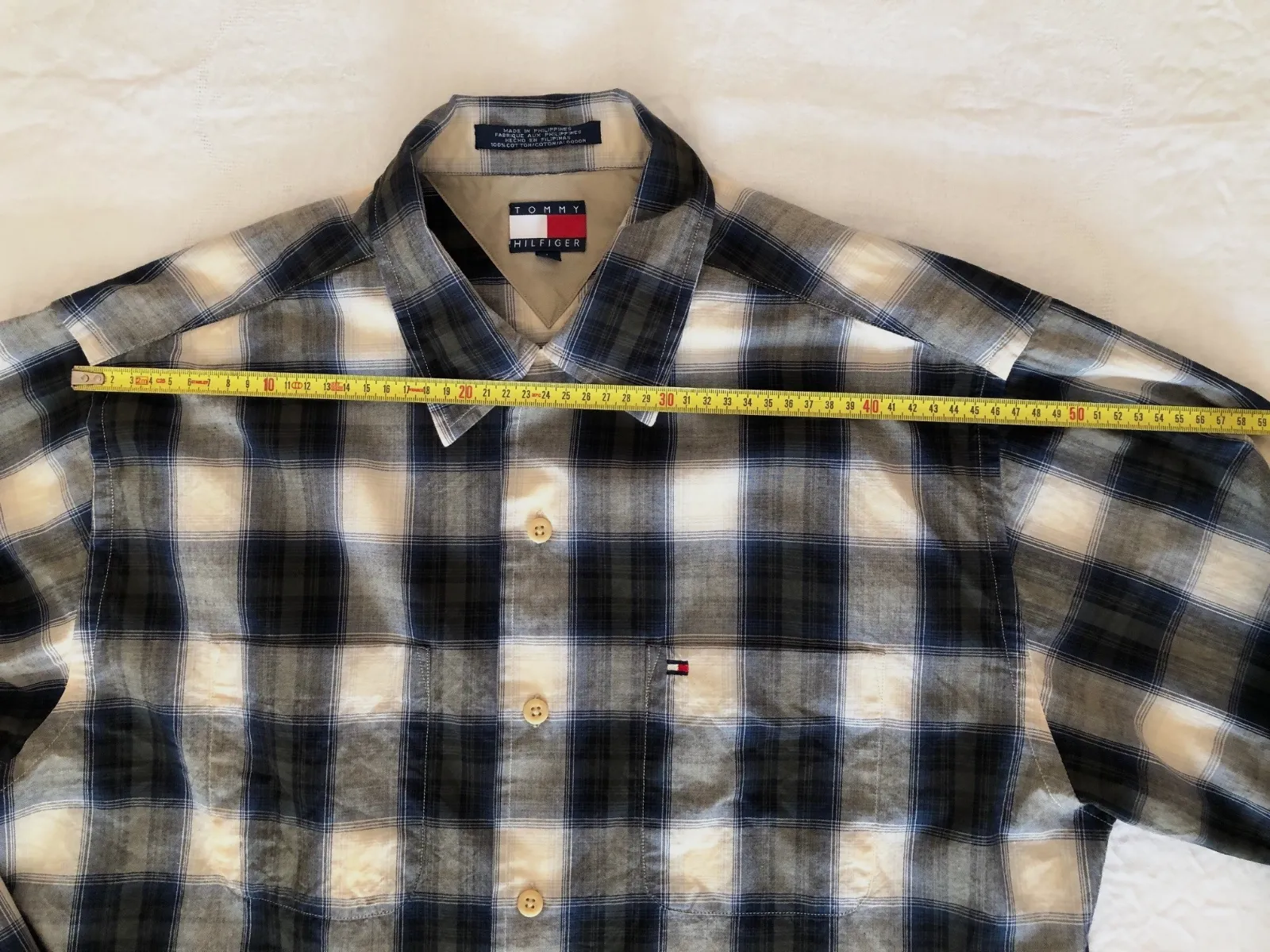 Chemise manches longues TOMMY HILFIGER taille L Homme – Tommy Hilfiger – taille L 9