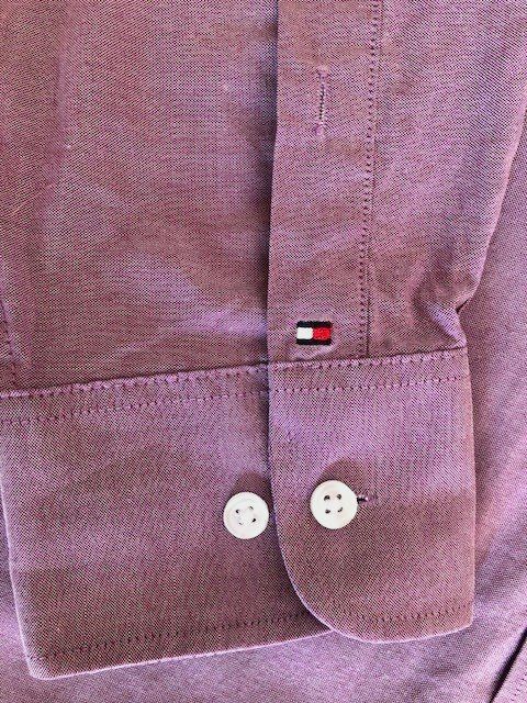 Chemise manches longues TOMMY HILFIGER taille L Lila Homme – Tommy Hilfiger – taille L 7
