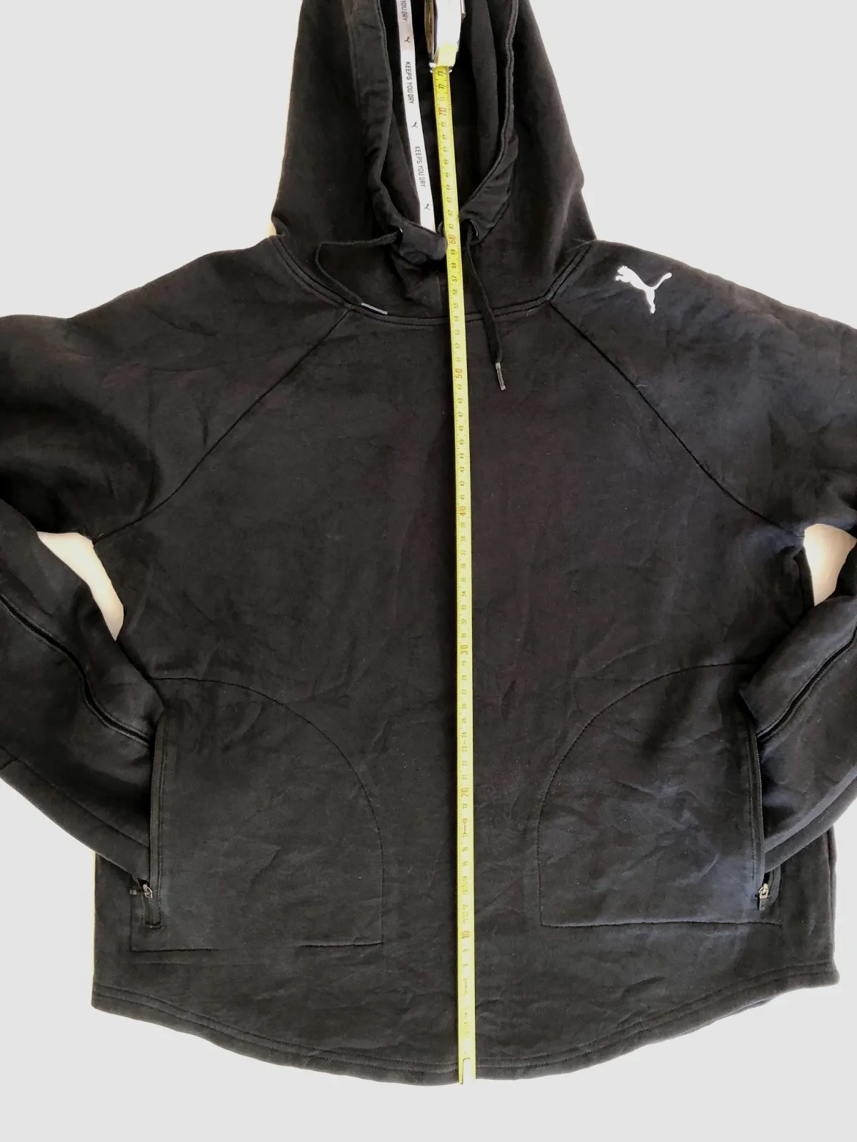 Sweat à capuche PUMA taille L Noir Homme – Puma – taille L 6