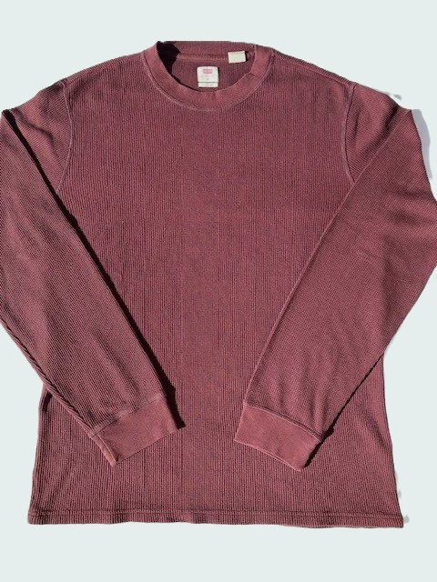 Pull LEVI'S taille M Bordeaux Homme