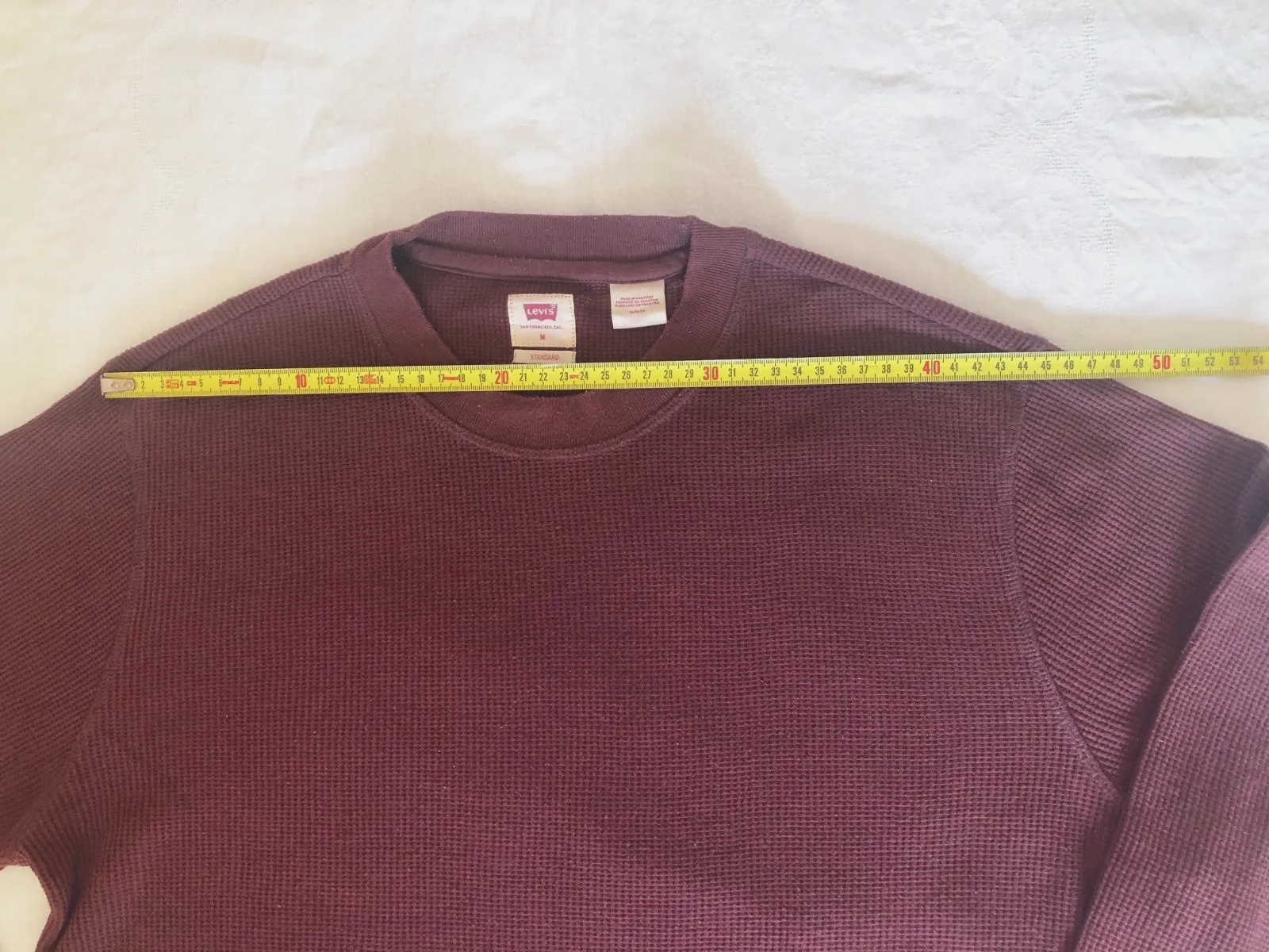 Pull LEVI'S taille M Bordeaux Homme – Levi's – taille M 8